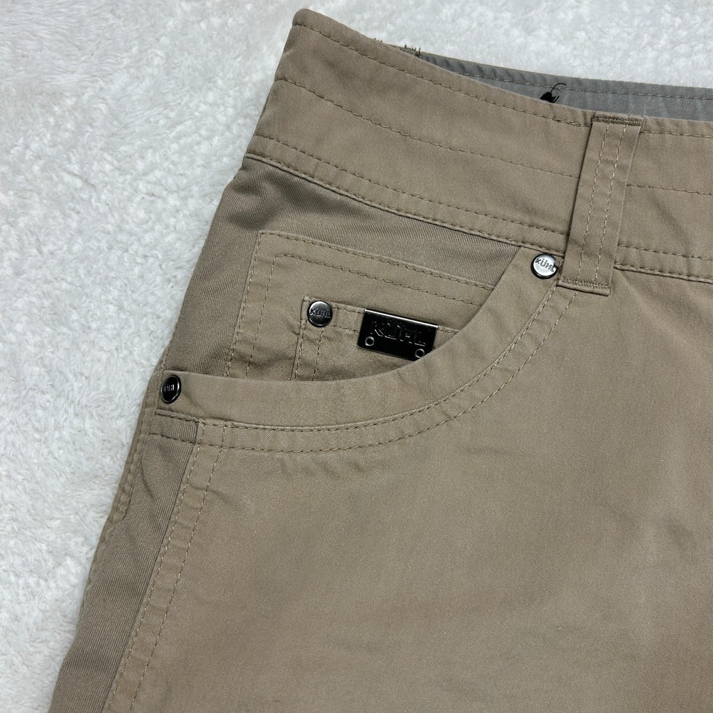 Kuhl Radikl Pants Mens 30x32 Tan Khaki Hiking Outdoor Hybrid Straight Flat Front - Picture 7 of 16